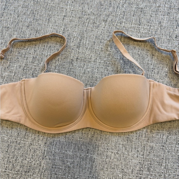 Skims Fits Everybody Strapless Bra Clay Size 32B - Picture 7 of 11